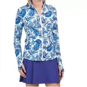 TOMMY BAHAMA Blue SEA Breeze PALMS Golf Tennis Polo & Jacket Set S-L NWT Rt-368$